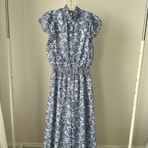 Blue jumpsuit worn only once